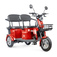 Электротрицикл Rutrike Караван Красный