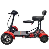 Электро трицикл GreenCamel Кольт 815 (36V 15,6Ah 2x400W) FAT красный